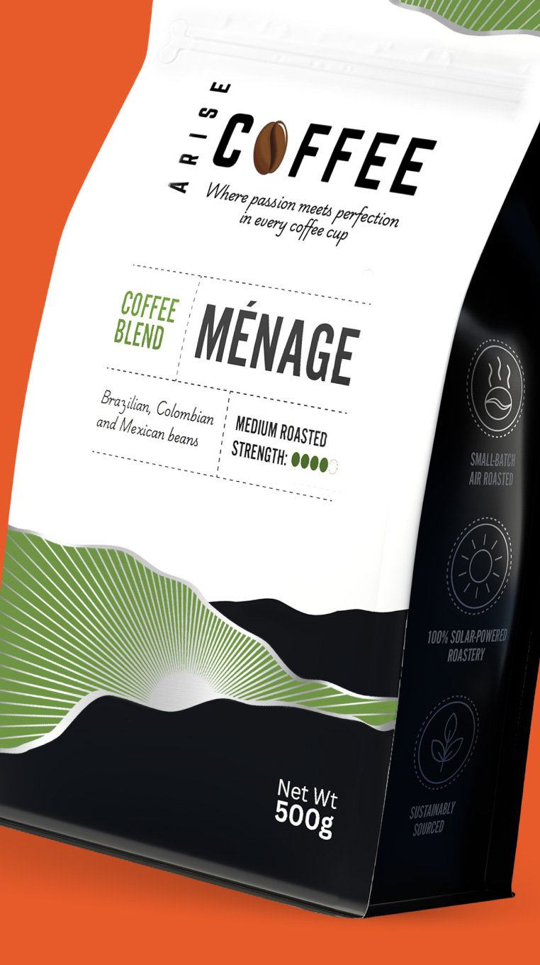 Arise Coffee Rebrand: The Pouch That Finally Says ‘Arise’