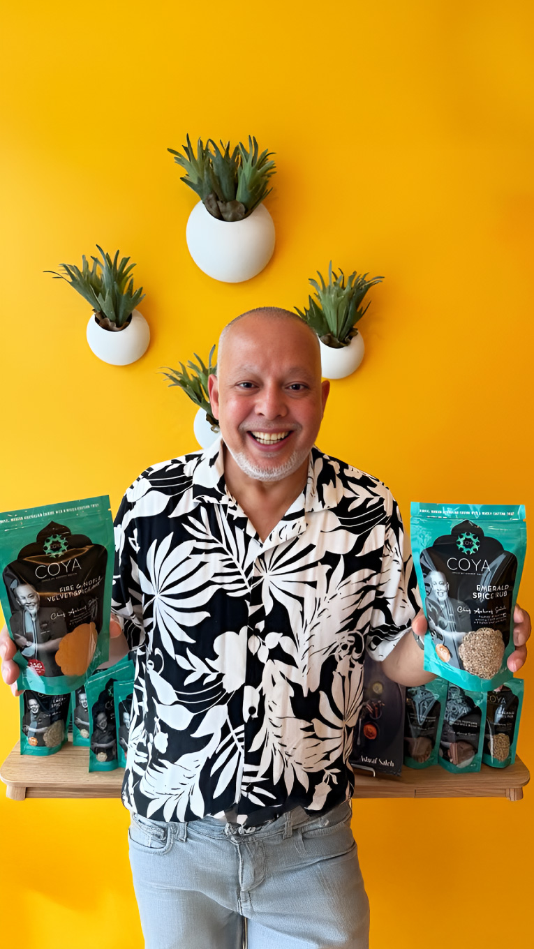 COYA Sydney Spices Packaging Design: Chef Ashraf Saleh’s Signature Range