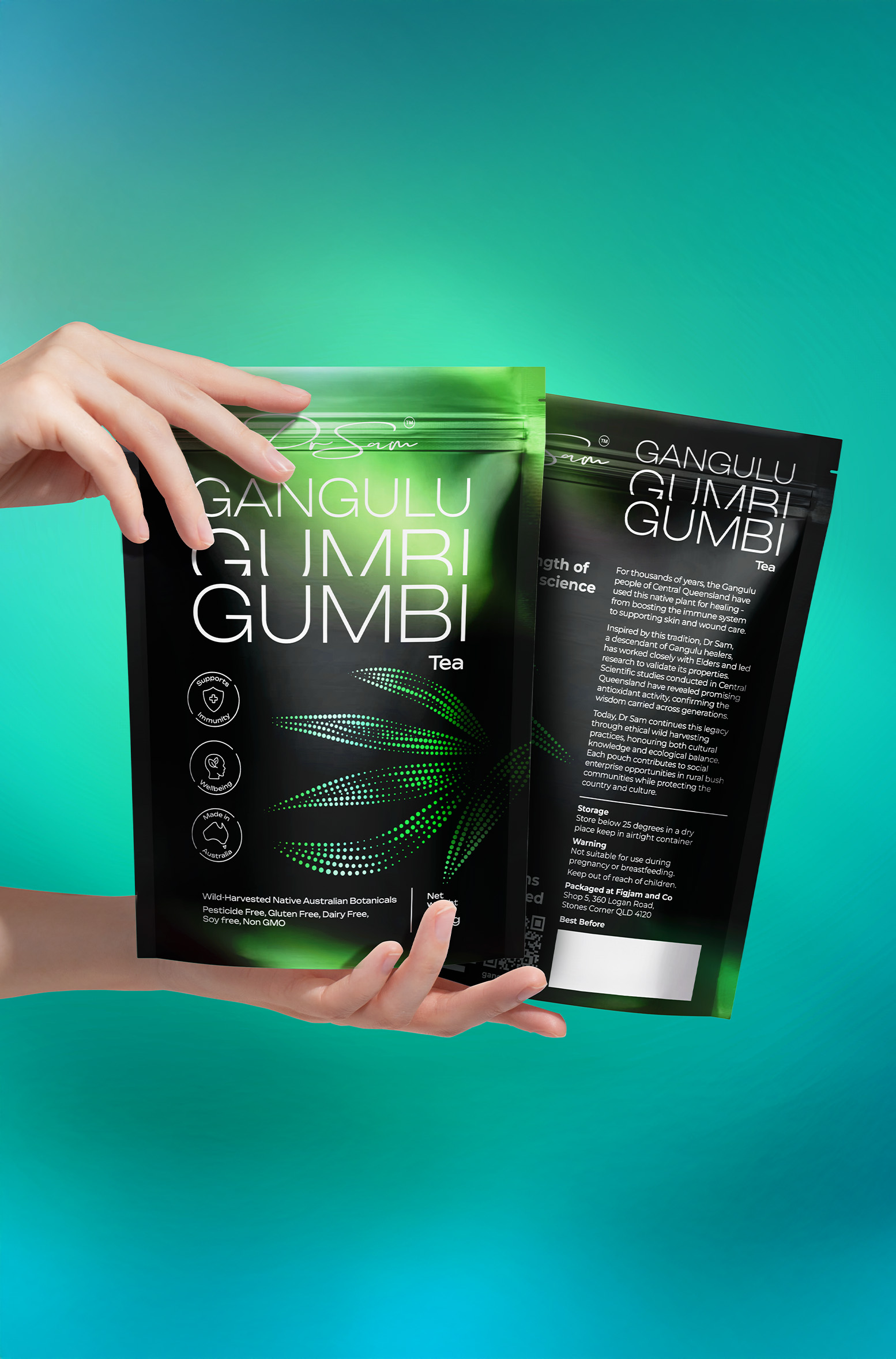 Dr Sam Longevity Supplement Packaging