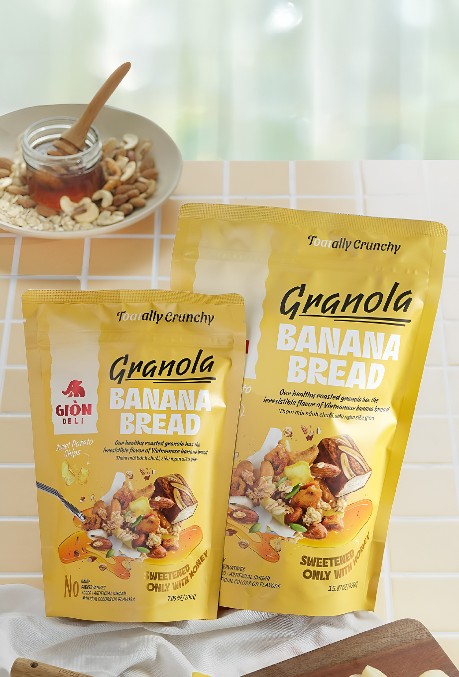Gion Deli Granola Packaging Design: From Bland to Brand‑Star