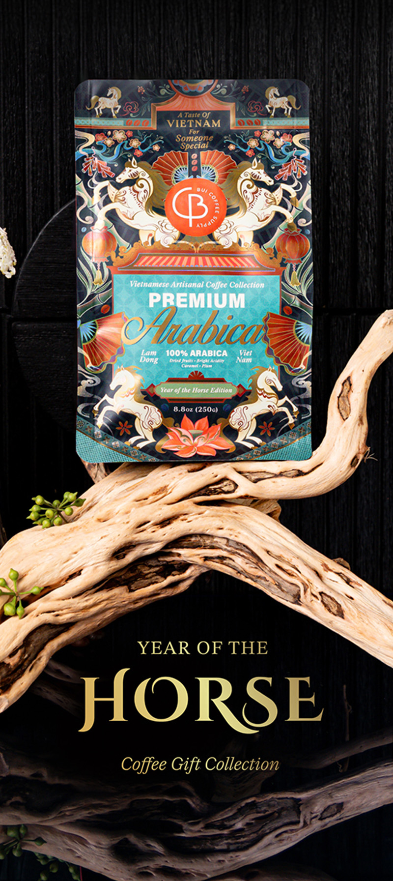 Premium arabica coffee packaging design by thirsty fox