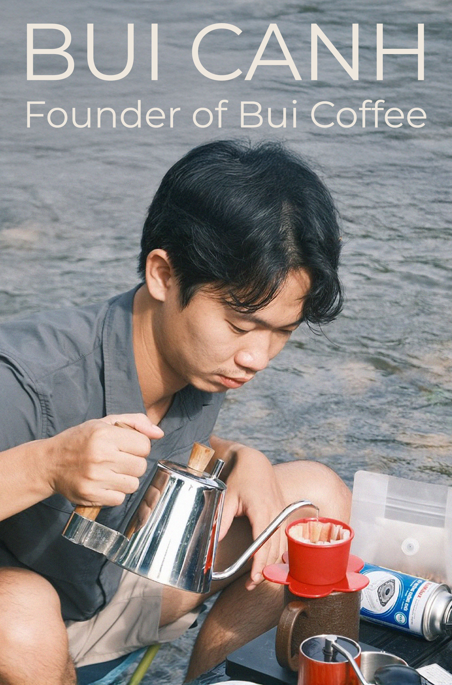 Bui Canh, founder Bui Coffee supply by Thirsty Fox