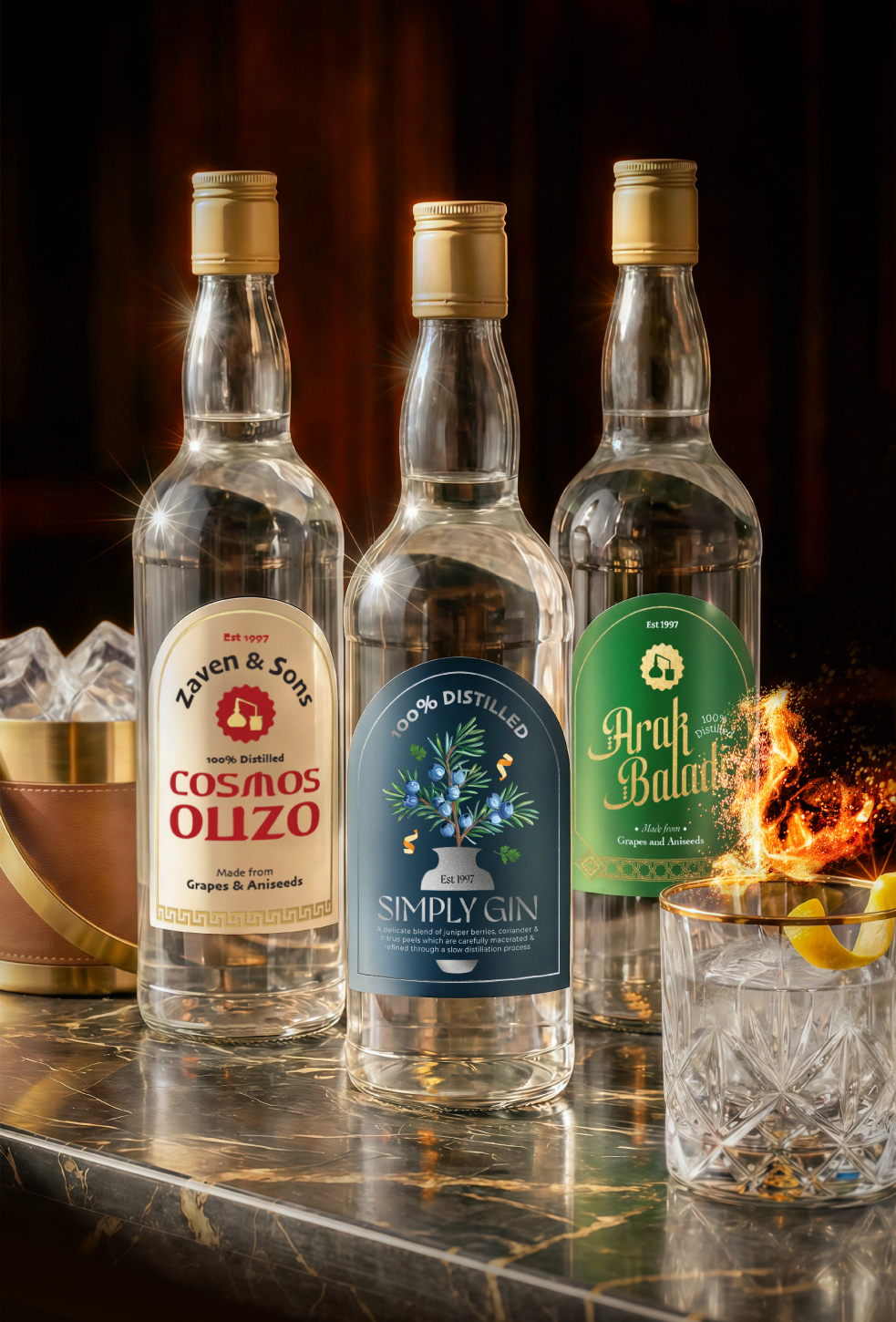 Zeven & Sons Label Design by Thirsty Fox