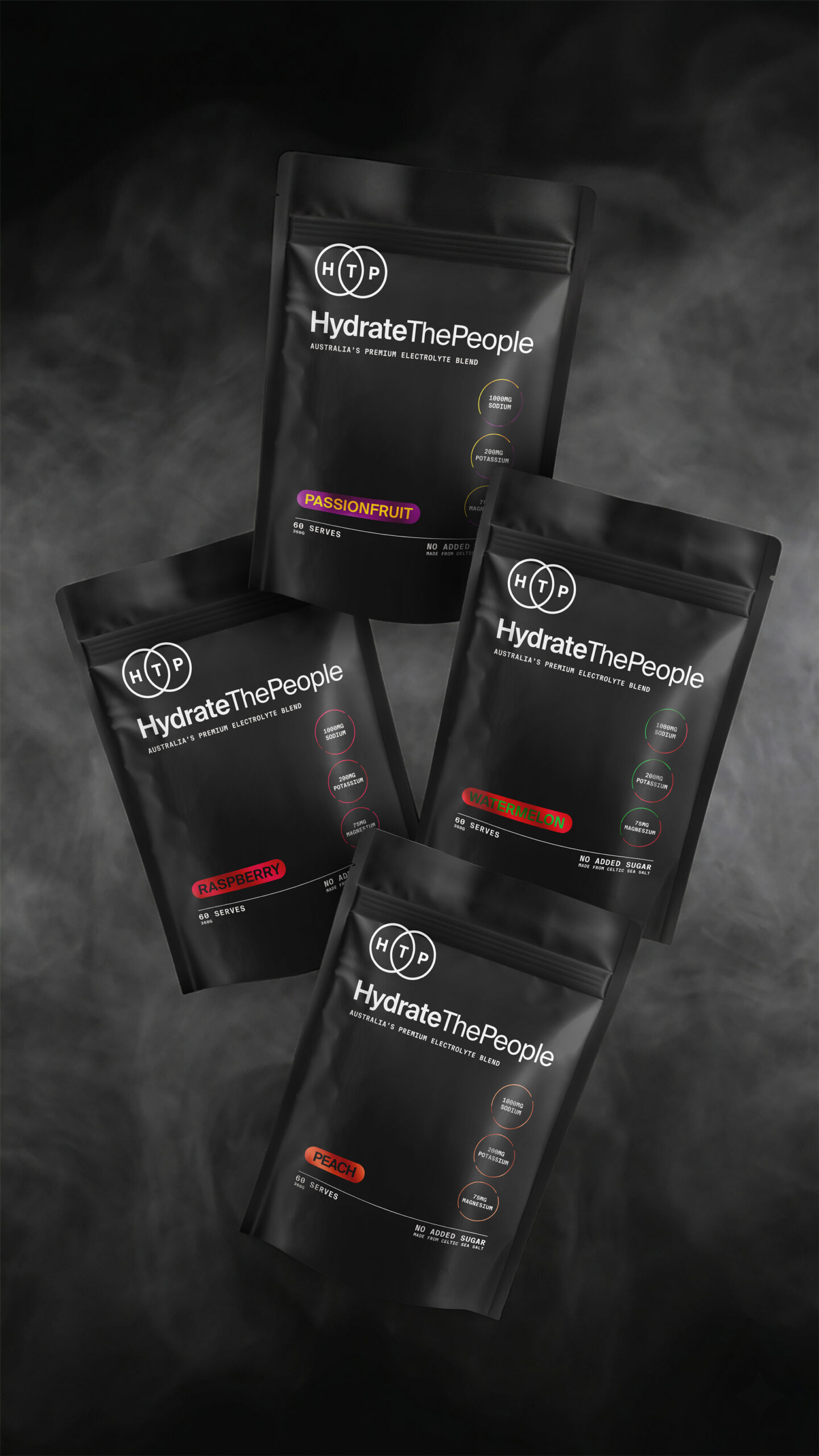 Celtic salt electrolyte packaging designed by Thirsty Fox, Australia