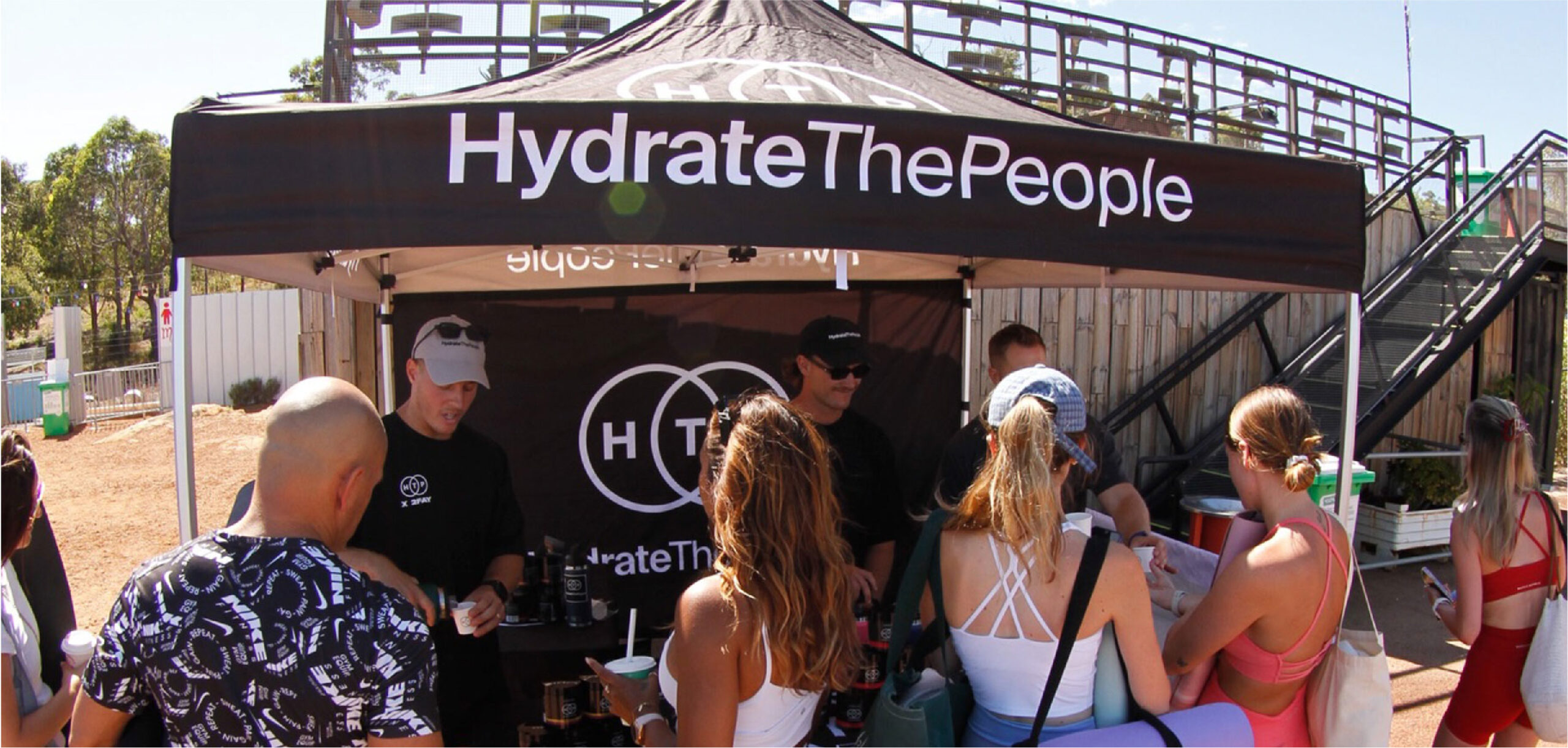 Hydrate the People premium electrolyte packaging designed by Thirsty Fox, Australia