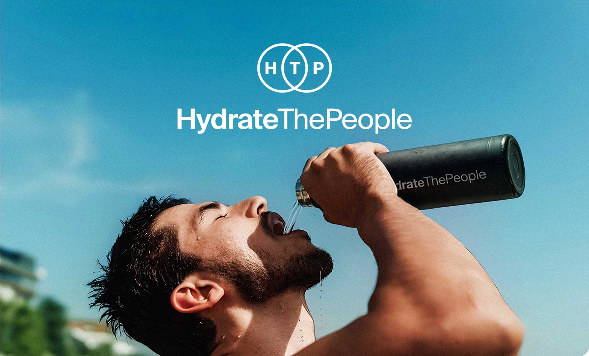 Hydrate the People electrolyte packaging design by Thirsty Fox creative agency Australia